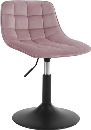 Stylowy Hoker / Taboret do Toaletki z Aksamitnym Siedziskiem – Komfort, Elegancja i Pełna Regulacja Woltu