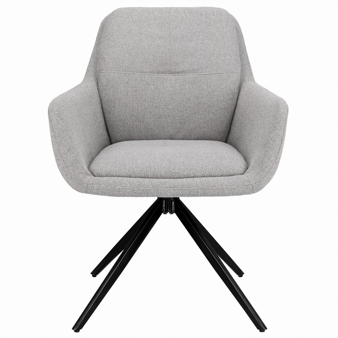 Nowoczesne Krzesło Obrotowe z Tkaniny Plecionej JUMI