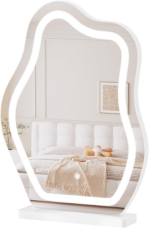 Podświetlane Lustro LED „Cloud Shape” – Nowoczesny Hit Dekoracyjny, Który Odmieni Każde Wnętrze!