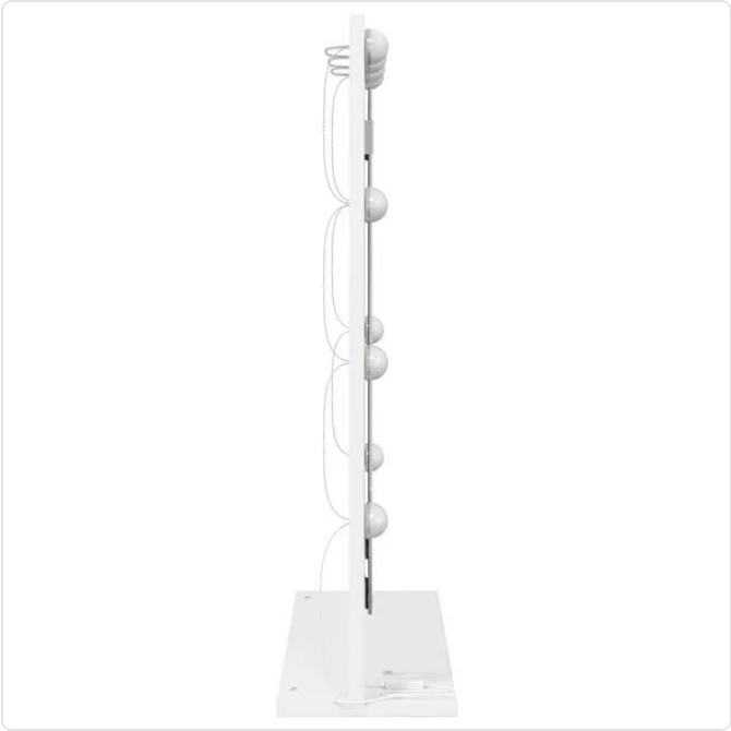 Lustro Toaletowe LED Białe – Idealne Uzupełnienie Każdej Toaletki