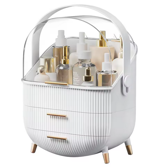 Organizer kosmetyczny z kopułą – Twoje kosmetyki zawsze idealnie uporządkowane